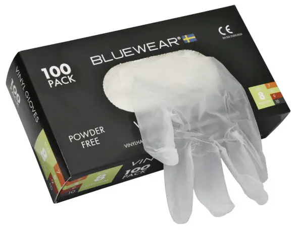 BLUEWEAR 017557 Vinyl Gloves