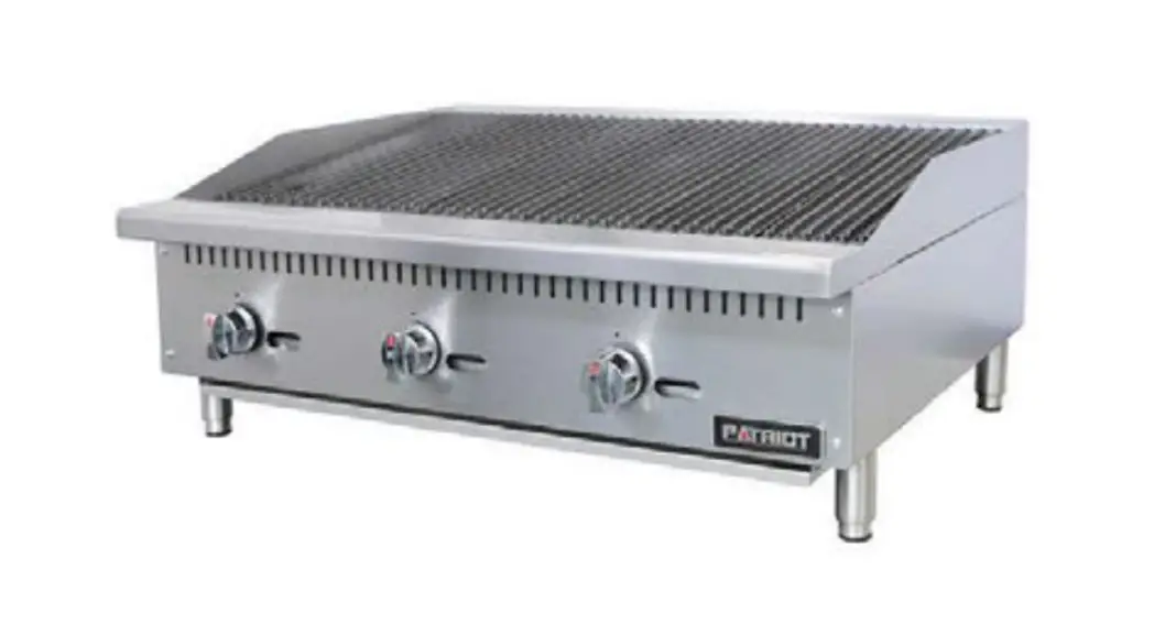Patriot Pt-cb12-m Gas Countertop Charbroiler Installation Guide Patriot Pt-cb12-m Gas Countertop Charbroiler Installation Guide
