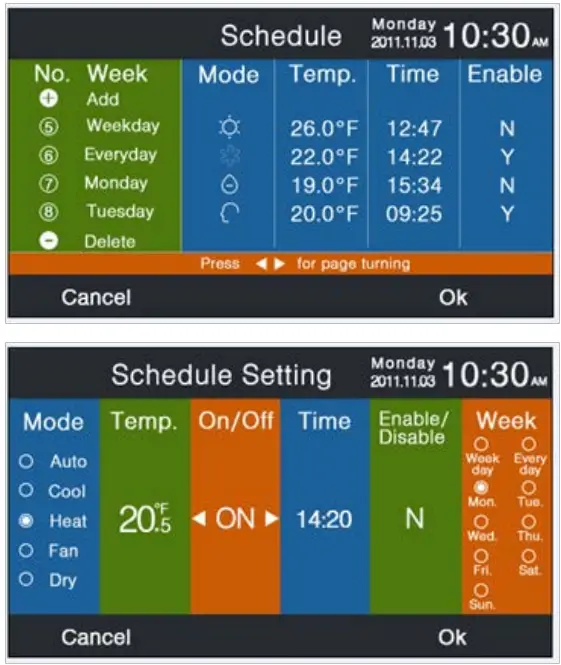 Haier YR E16B Programmable Wired Controller - FIG 49