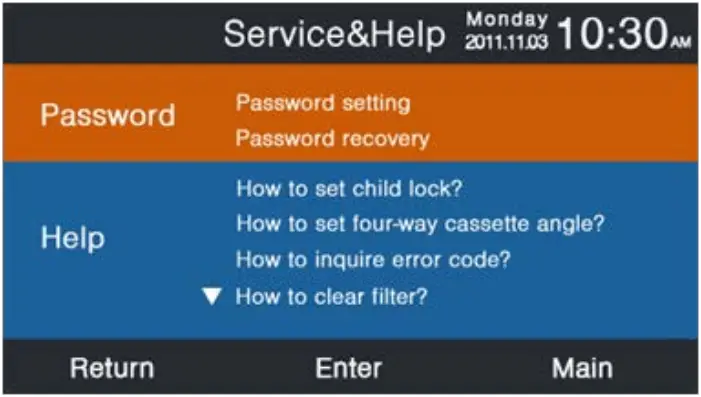 Haier YR E16B Programmable Wired Controller - FIG 58