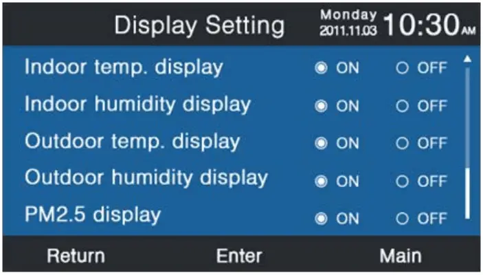 Haier YR E16B Programmable Wired Controller - FIG 67