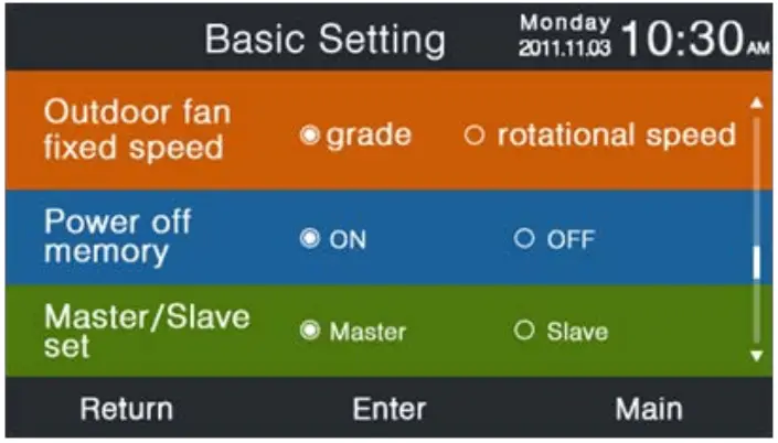 Haier YR E16B Programmable Wired Controller - FIG 73