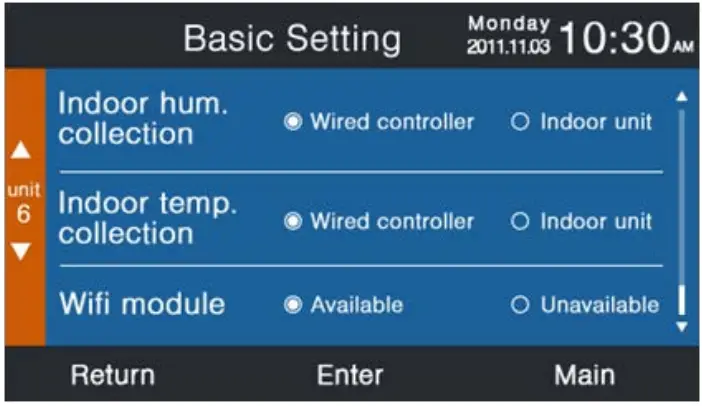 Haier YR E16B Programmable Wired Controller - FIG 75