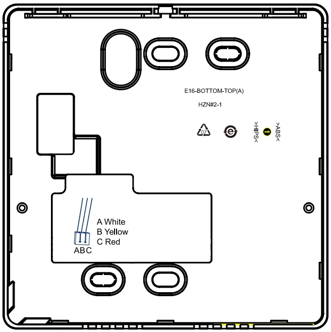 Haier YR E16B Programmable Wired Controller - FIG 80