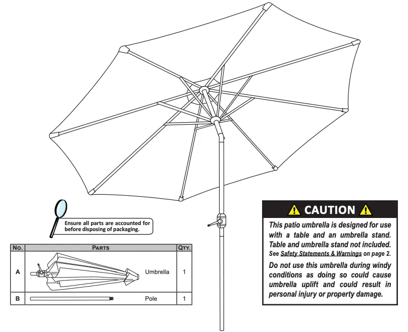 SUNBRELLA Market Umbrella