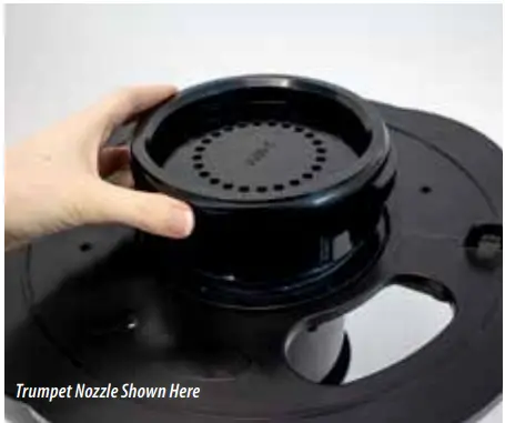 AIRMAX TS94362 Spray Pattern Nozzle - nut and remove