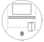 JVC TH-E631B 2.1 Channel Soundbar with Wireless Subwoofer fig 17