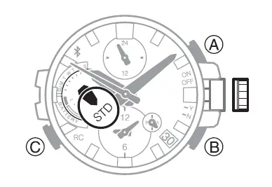 CASIO 5544 Metal and Resin Beauty with Bluetooth fig 58