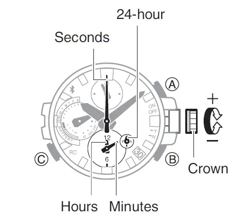 CASIO 5544 Metal and Resin Beauty with Bluetooth fig 64
