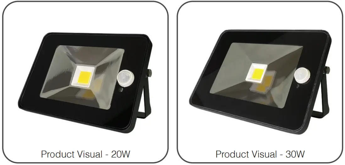 eurotech lighting 20W Floodlight PIR Sensor -