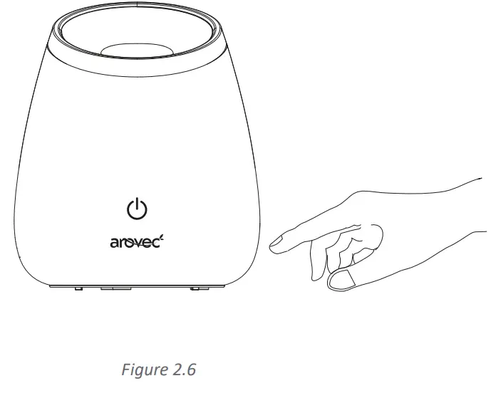 arovec AroDeluxe-120 Essential Oil Diffuser - Figure 2.6