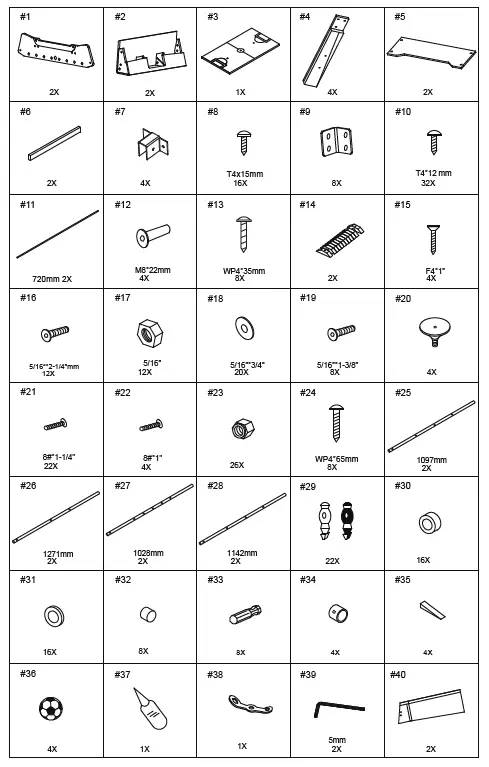 COUGAR Arch Pro Football Table fig 1