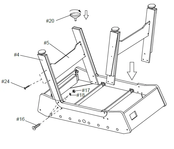 COUGAR Arch Pro Football Table fig 5