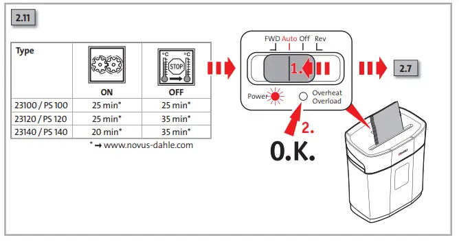 DAHLE-PS-100-PaperSAFE-Paper-Shredder-FIG5