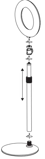 GLAMOUR The Ultimate Ring Light Mini 6 Inch, Pro 10 Inch 6