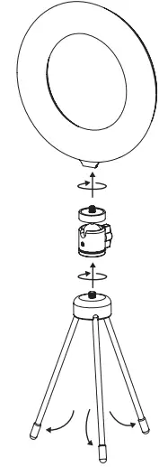 GLAMOUR The Ultimate Ring Light Mini 6 Inch, Pro 10 Inch 7