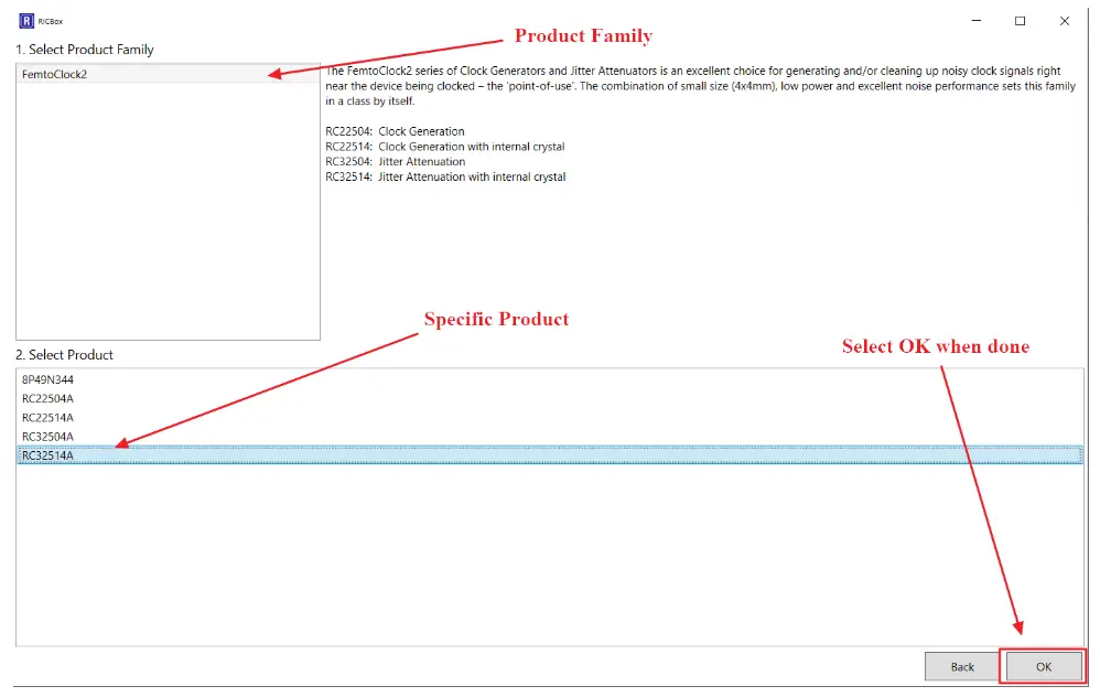 RENESAS RC22504A FemtoClock 2 Synthesizer - 2