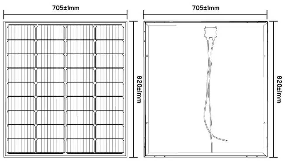 BCF PLU628702 XTM 110W Fixed Solar Panel-1