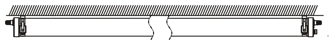 PipeLED High-quality Pipe Luminaire Ceiling installation