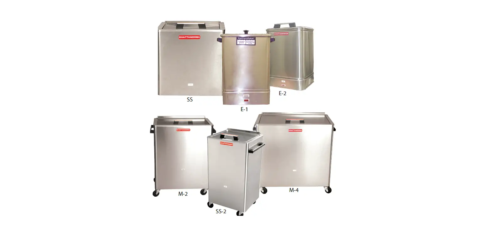Chattanooga 00-2802 E2 Hydrocollator Stationary Heating Unit User Manual