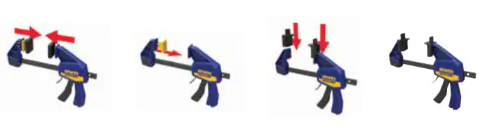 IRWIN 1964750 One-Handed Bar Clamp - FIg10