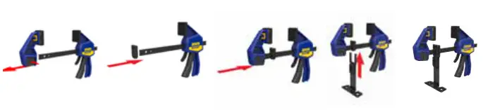 IRWIN 1964750 One-Handed Bar Clamp - FIg9