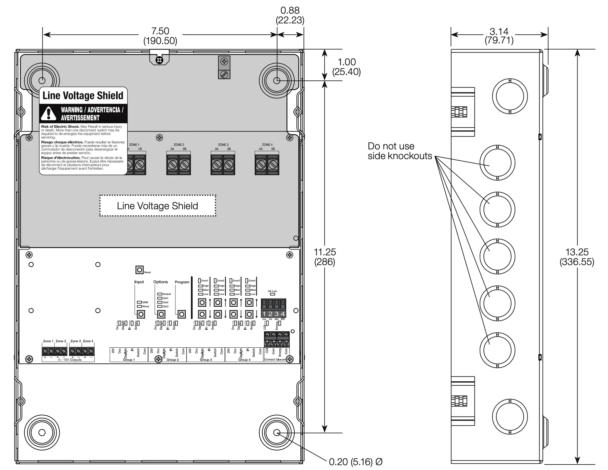 Mechanical Dimensions Continued