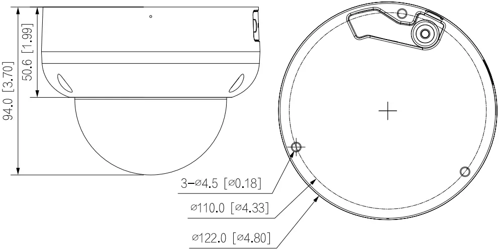 dahua DH-IPC-HDBW3666RP WizSense Network Camera D01