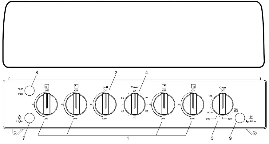 Westinghouse Elevated Cooking Appliances - GAS ELEVATED COOKER