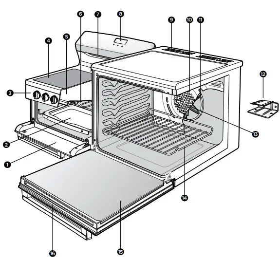 Westinghouse Elevated Cooking Appliances -GENERAL APPLIANCE DESCRIPTION