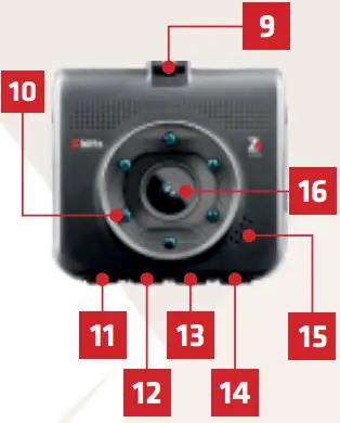 Xblitz Z4 Dashcam - Figure 2