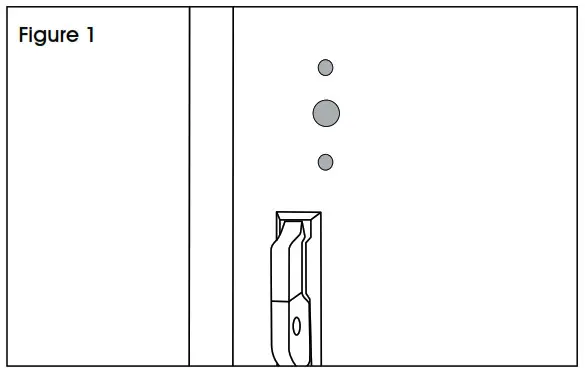 ULINE H-4810, H-4811 Locker Locks - Installatioon Figure 1