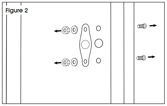 ULINE H-4810, H-4811 Locker Locks - Installatioon Figure 2