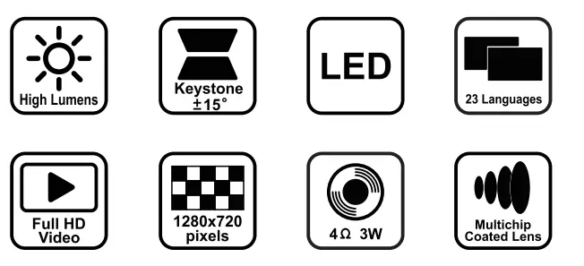 Crenova Mini Projector-14