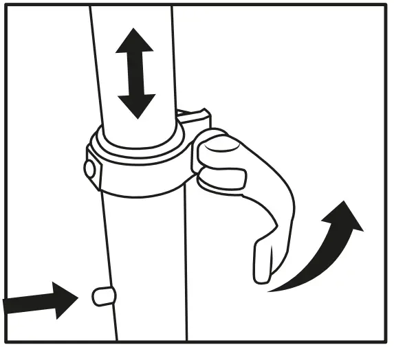 ZINC Urban 320 Pro Big Wheeled Folding Scooter - FIG 4