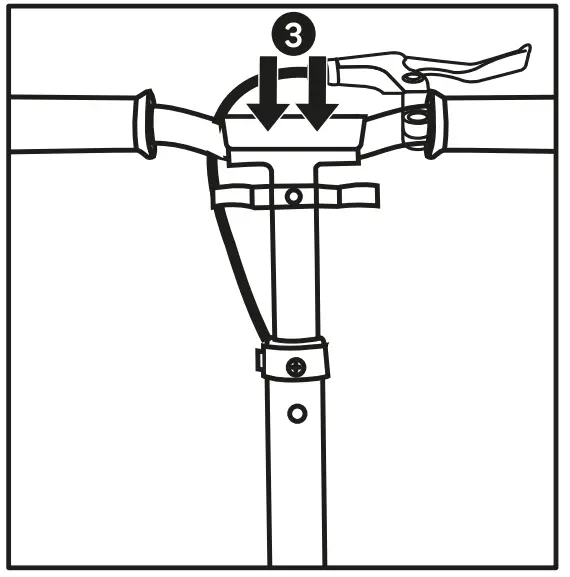 ZINC Urban 320 Pro Big Wheeled Folding Scooter - FIG 7