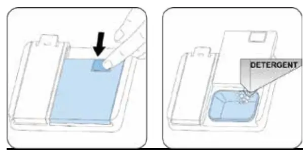 Avanti DWF18V0W DWF18V1B DWF18V3S-Detergent