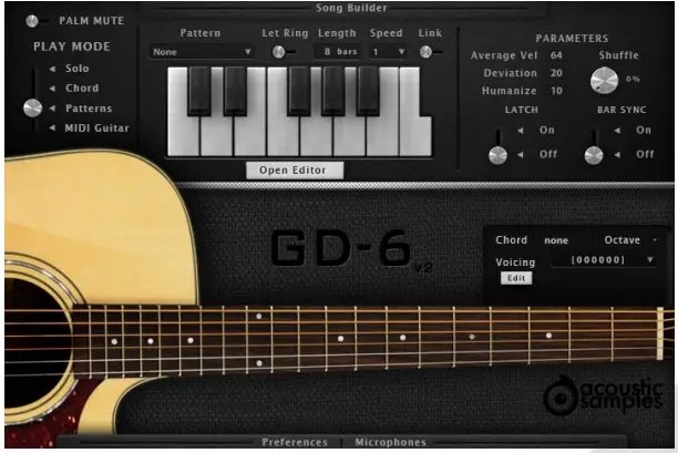 acoustic samples GD-6 Acoustic-fig3