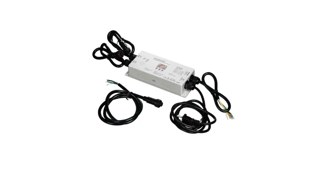 American Lighting 120-ctrl-4ch 120v 4 Channel Dmx Decoder Instruction Manual