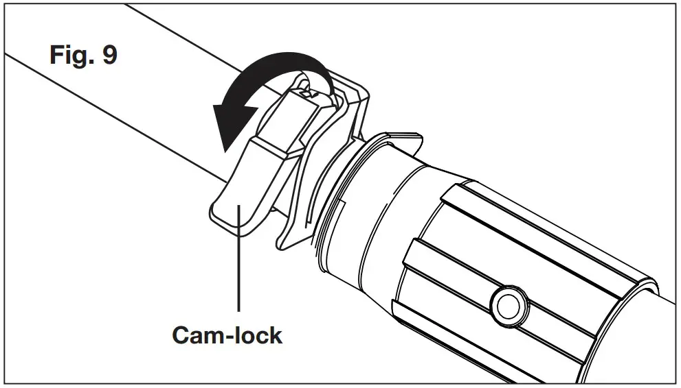 Adjusting Telescoping Pole