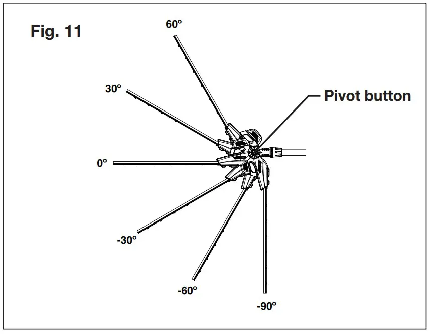 Adjusting Pivoting Head
