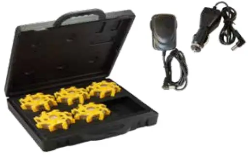 NightSearcher NSPULSARPROSQR Pulsar Pro Series Red Multiple Effect Light Module fig 1