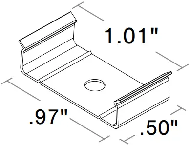 TRAN LED Extrusion Wide Aluminum Extrusion A01
