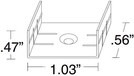 TRAN LED Extrusion Wide Aluminum Extrusion A02