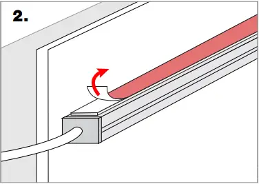 TRAN LED Extrusion Wide Aluminum Extrusion D02