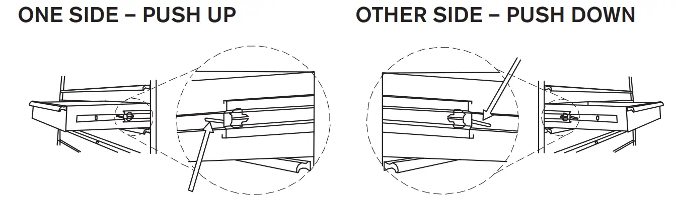 Montezuma MRTC2623B 3 Tier Steel Mobile Revolving Tool Cart-fig11