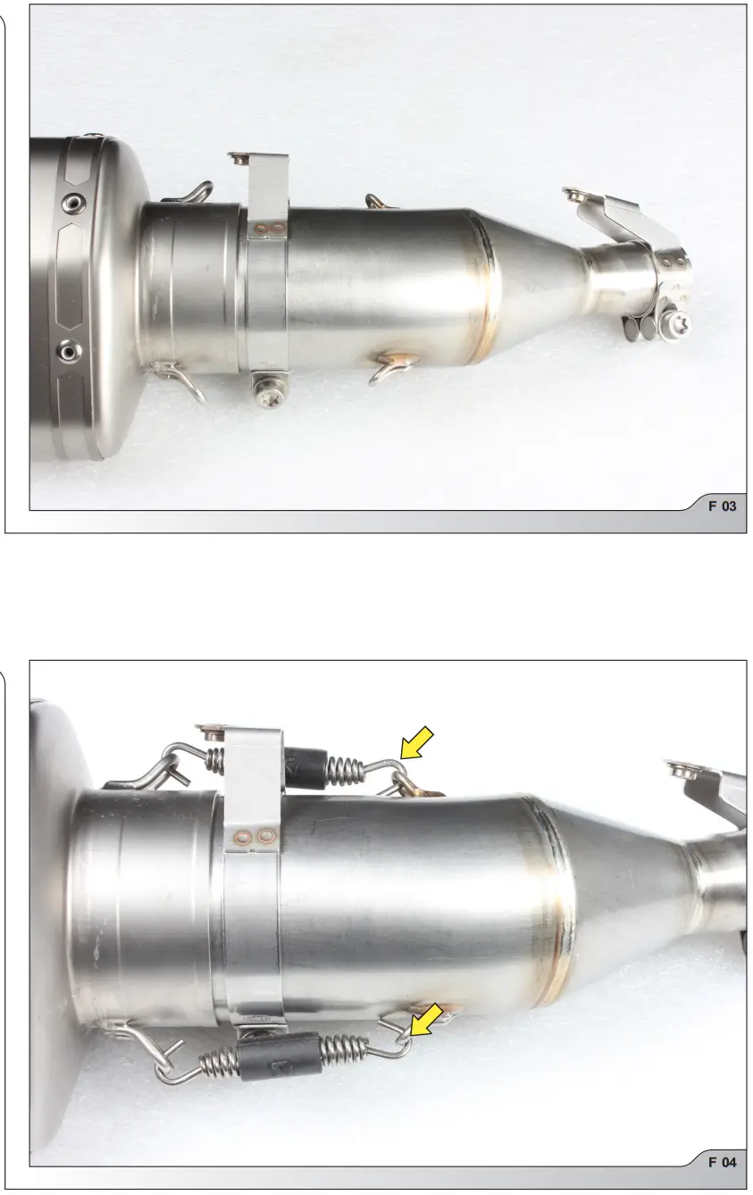 AKRAPOVIC Yamaha Tricity 300 Heat Shield - fig 3