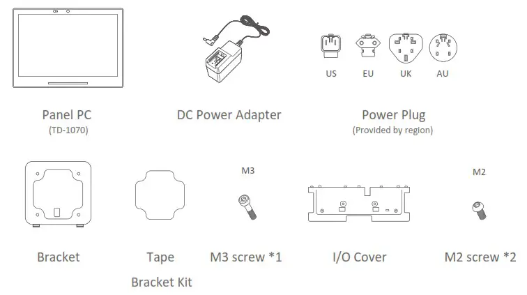 Qbic Technology TD 1070 Touch Panel PC - Contents 1