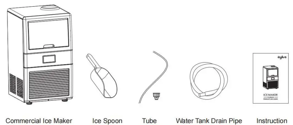 oylus YH ZBJ 32A Ice Maker - fig 1