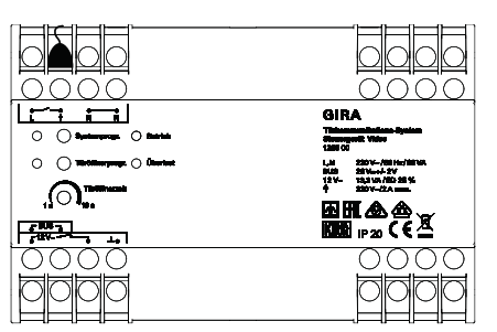 GIRA 1288 Series Video Control Device - fig 5